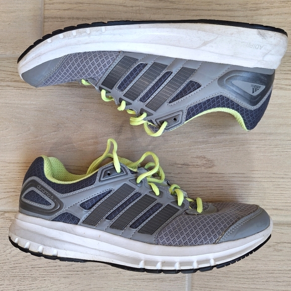 Adidas women's grey and lime running shoes - size 9 - Picture 7 of 9
